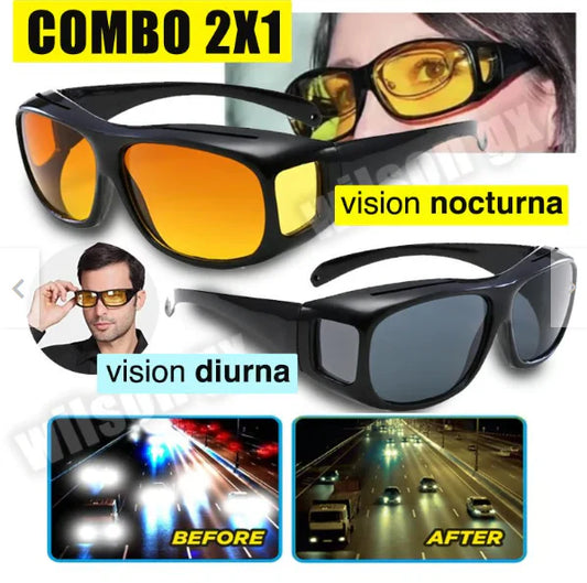 VisionMax™  2X1 LENTES HD VISION (Americano)