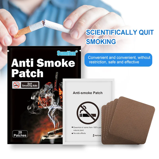 SmokeFree™   Parche Antitabaco Transdérmico 10 Pcs